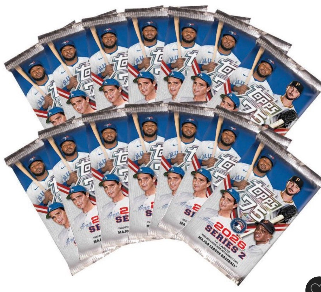 2026 Topps Series 2 Baseball Trading Card Mega Box