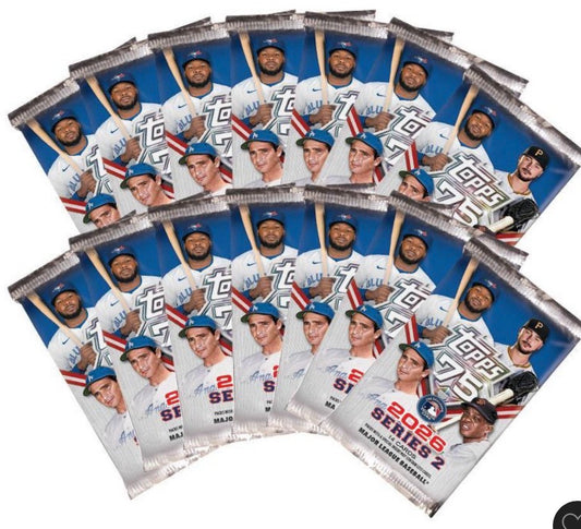 2026 Topps Series 2 Baseball Trading Card Mega Box