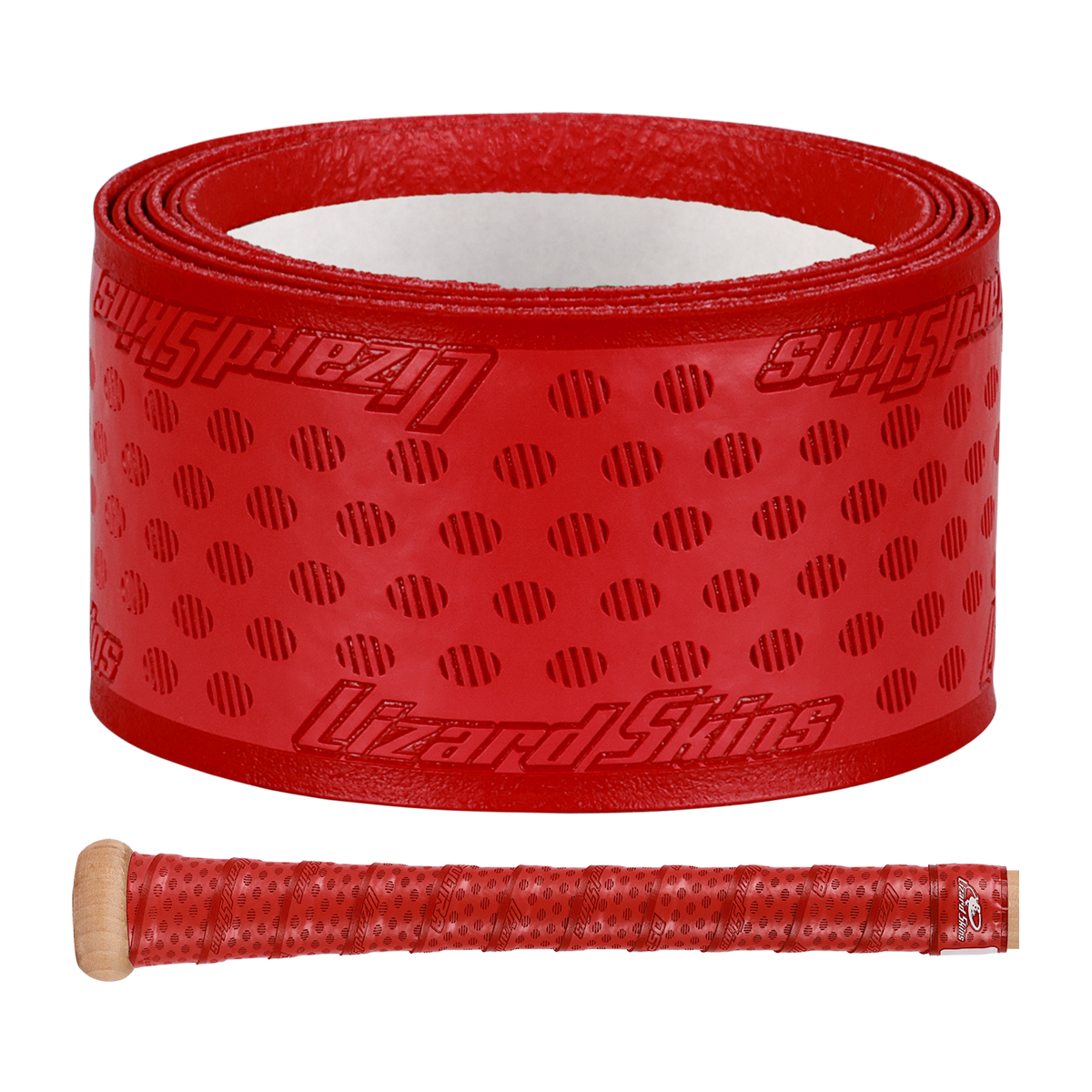 Lizard Skins Camo DSP Ultra Bat Grip - Crimson Red