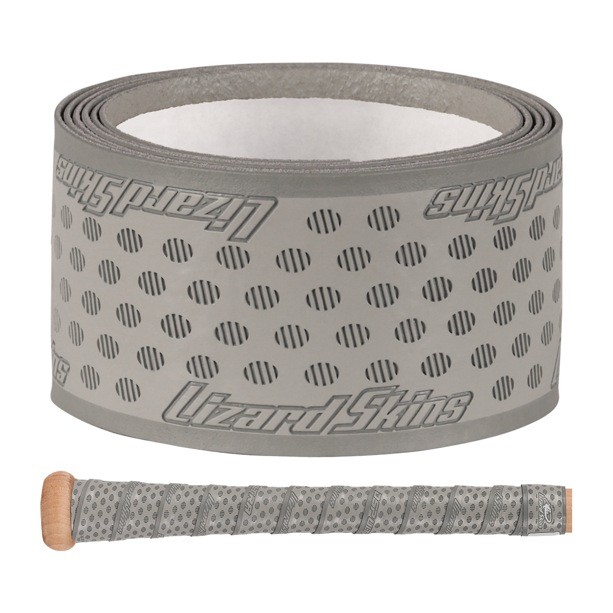 Lizard Skins Camo DSP Ultra Bat Grip - Platinum Gray