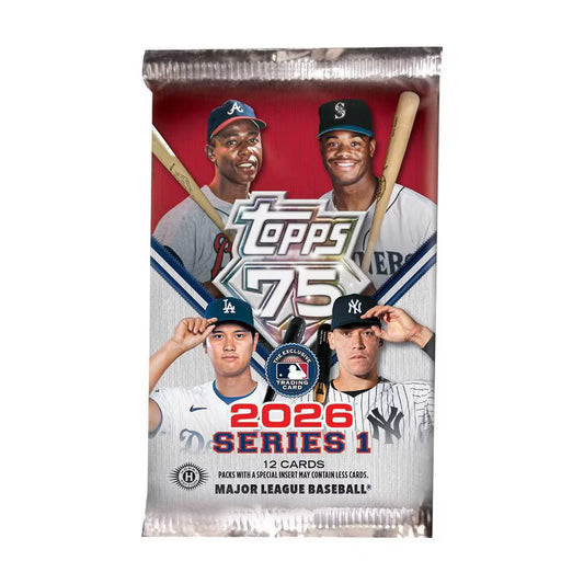 2026 Topps Baseball Series 1 Factory Sealed Value Box